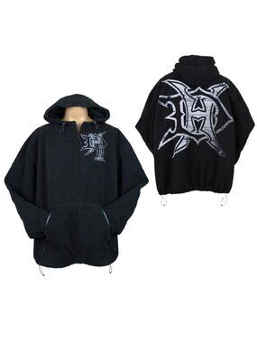 Harley Davidson Vintage Full Zip Hooded Jacket